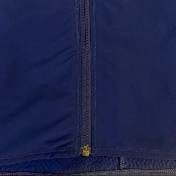 Adidas Energy Running Jacket Royal Blue Size Large Wind Resistant Hoodie Active - Picture 4 of 14